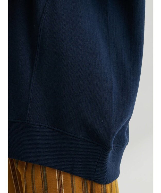 Green Parks ・Ｄｏｕｂｌｅ　Ｆｌａｇｓ　ウラケノースリーブスウェット Navy