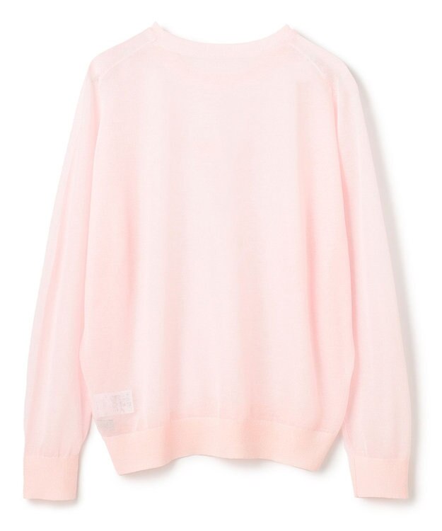 UNFILO ラメシアー ニット ピンク