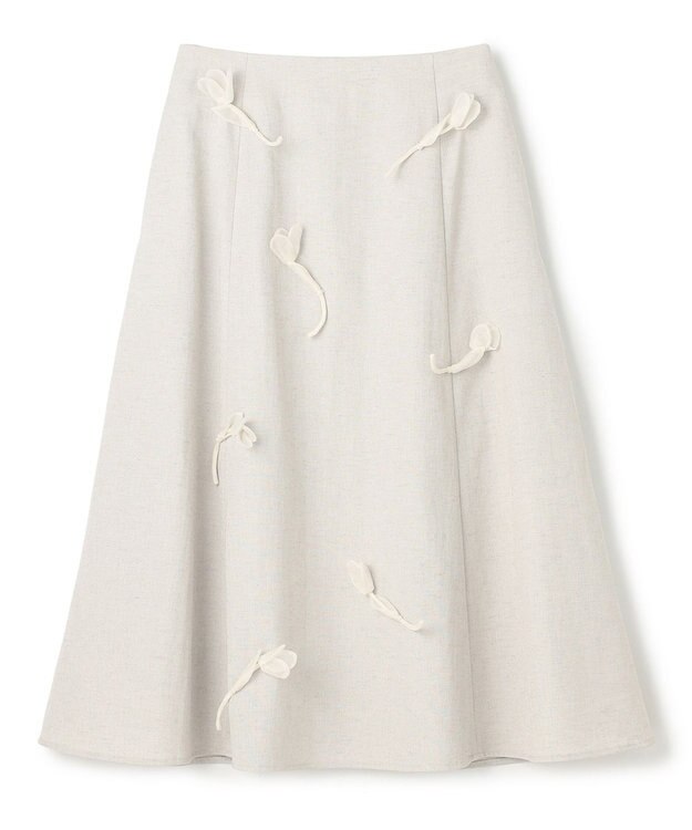 TOCCA TULIP FLUFF スカート ライトグレー系