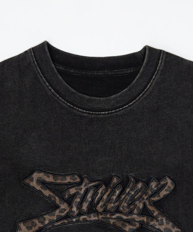 WEGO 【ユニセックス着用ITEM//MLサイズ展開】接触冷感グラフィックBIG　T（SS） ブラックその他