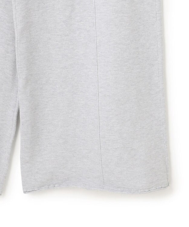 uncrave スウェットライクニット パンツ TOPグレー