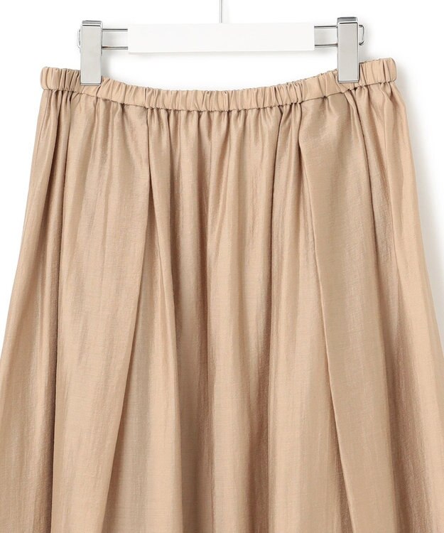 23区 【WEB&一部店舗限定/洗える】ライトシアーミクスチャー スカート ベージュ系