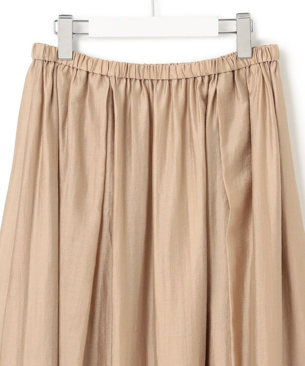 23区 【WEB&一部店舗限定/洗える】ライトシアーミクスチャー スカート ベージュ系