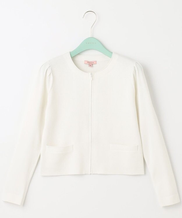 TOCCA 【洗える！】SUGAR CUBE カーディガン ホワイト系