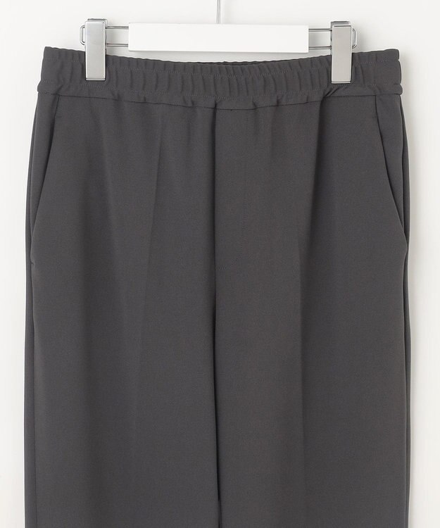 23区GOLF 【WOMEN】キレイ目ジャージーゴルフパンツ グレー系