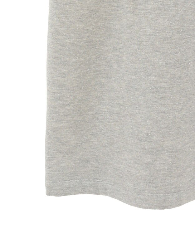 AMERICAN HOLIC ラメスウェットワンピース Light Gray Mixture