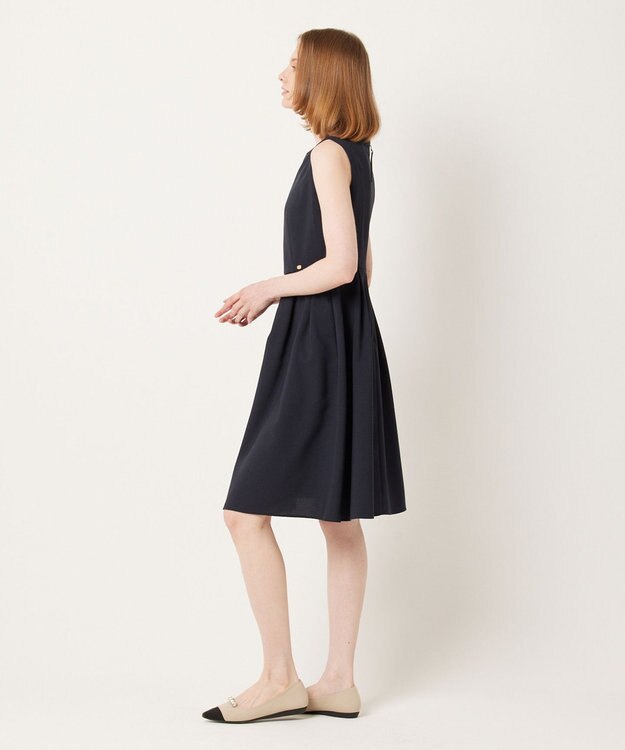 TOCCA 【大人百花掲載】【洗える】FIRST SPRING ドレス ネイビー系