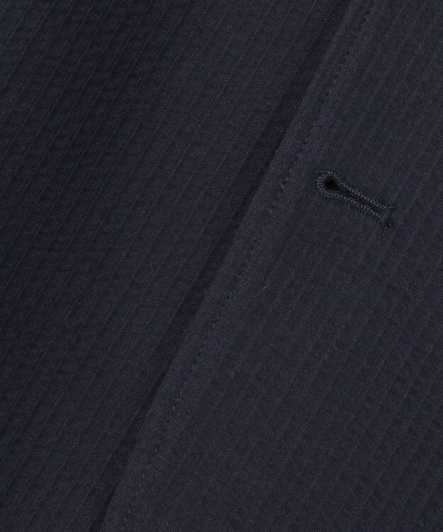 J.PRESS MEN 【WEB・一部店舗限定】シアサッカー カットジャケット ネイビー系