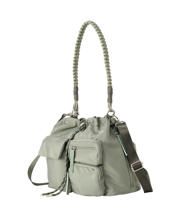 Green Parks 収納アドバイザー監修ショルダーバッグ Khaki