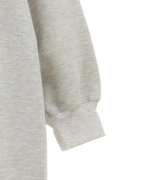 AMERICAN HOLIC ラメスウェットワンピース Light Gray Mixture