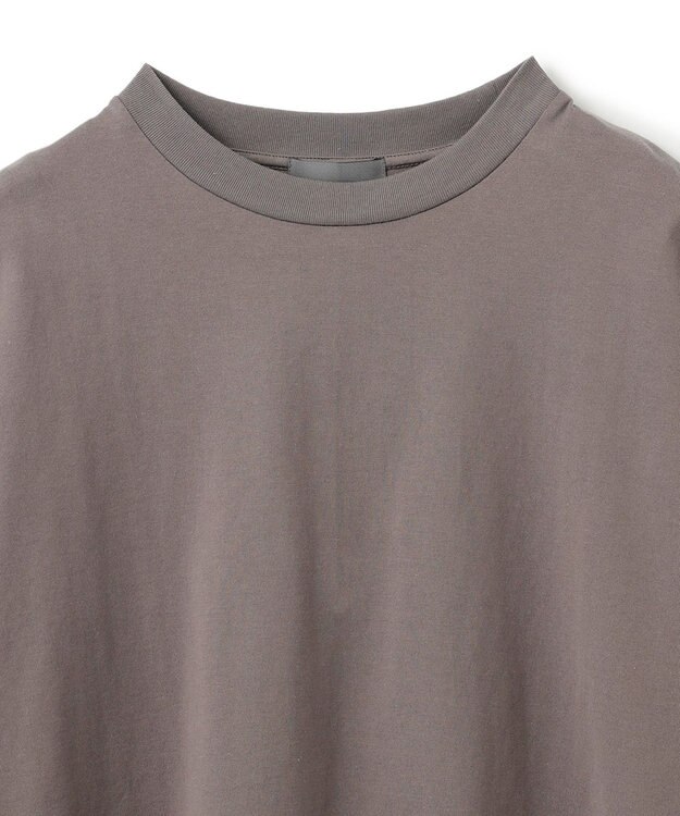 uncrave 【佐藤晴美さん着用・洗濯機洗い可】プレーンストレッチ ビッグTシャツ トープ（佐藤晴美さん着用）