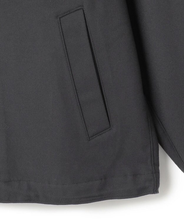 UNFILO MENS 【男女兼用】フラノライク ショートブルゾン [24年秋冬商品] チャコール グレー