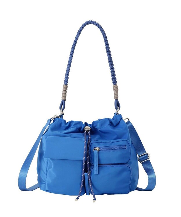 Green Parks 収納アドバイザー監修ショルダーバッグ Blue