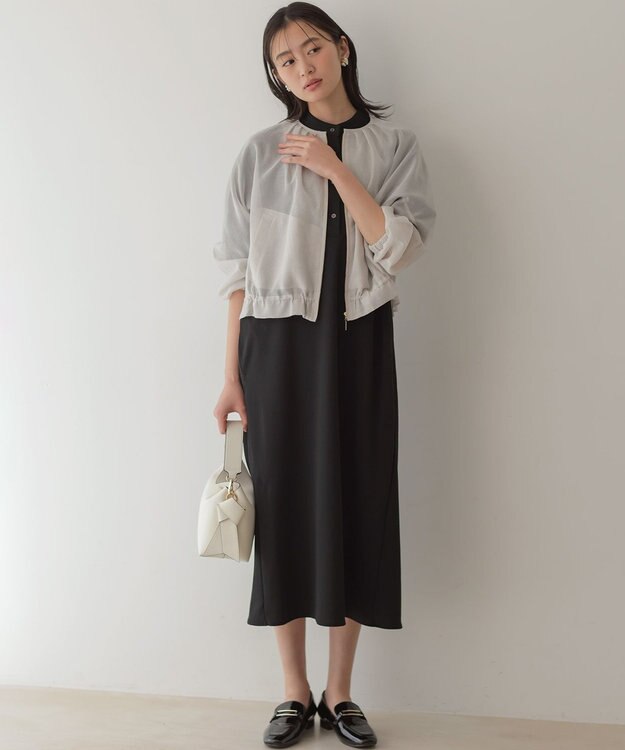 組曲 【先行予約】カラーボイル ブルゾン エクリュ系