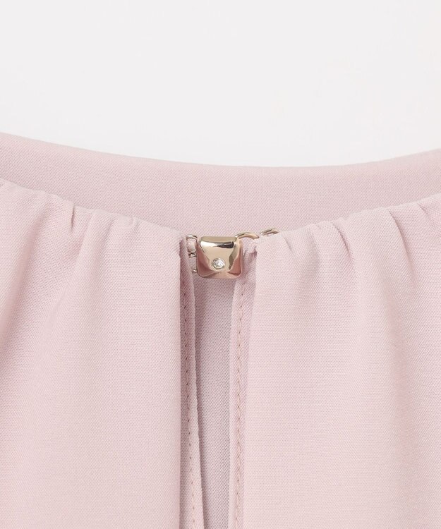 ANY SIS 【洗える】ケープフレアスリーブ ブラウス ピンク