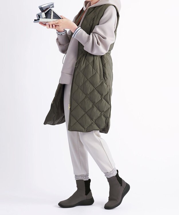 steppi 【防水 / 洗える】スニーカーブーツ ダークブラウン