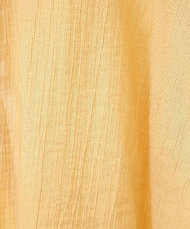 Green Parks バックシャンバンドカラーシャツ Yellow