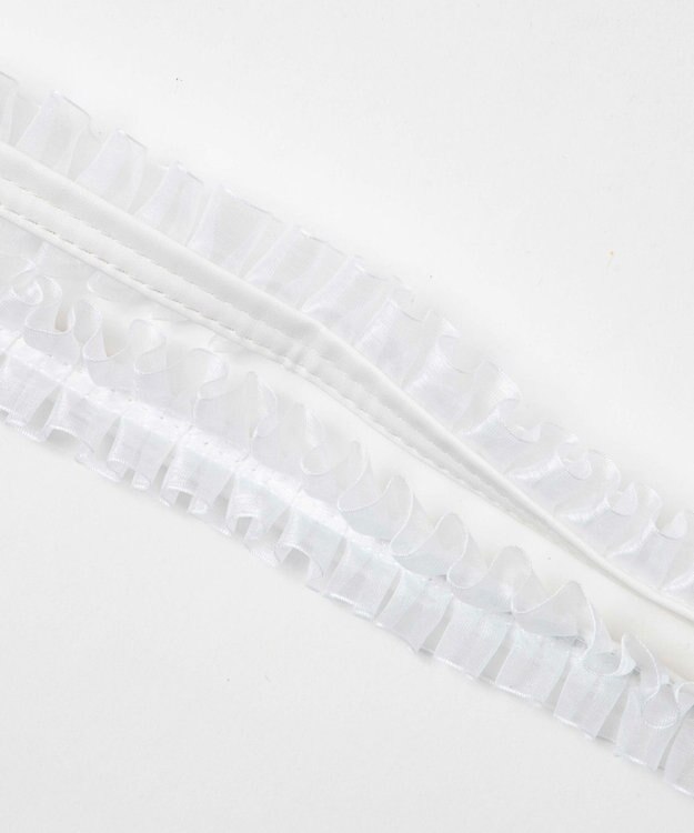 WEGO フリルストラップ ホワイト