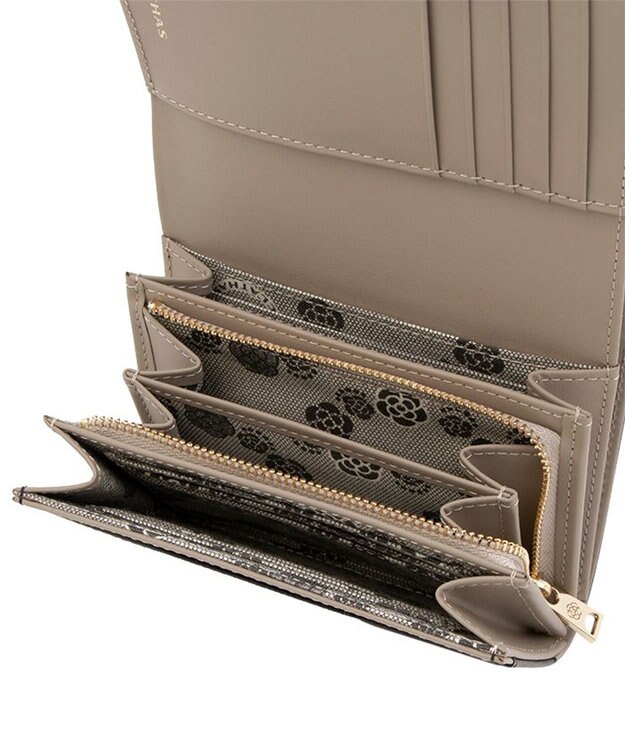 CLATHAS ブラン 2つ折り財布 ブラック