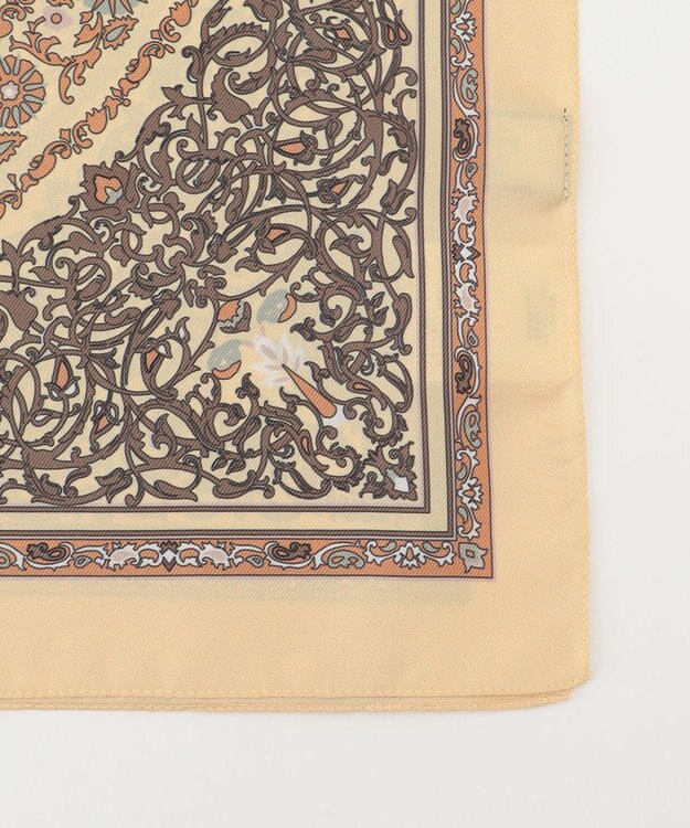 J.PRESS YORK STREET 【WOMEN】サークルタイル スカーフ イエロー系5