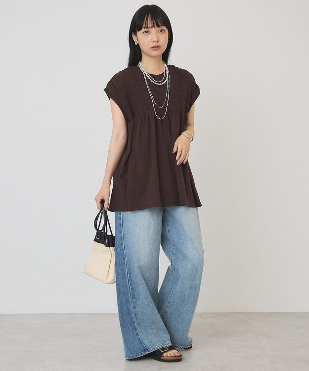 AMERICAN HOLIC シャーリングプルオーバー Brown