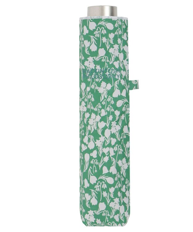 MOONBAT 【フワクール生地使用/軽量】MACKINTOSH PHILOSOPHY 遮光 晴雨兼用 折りたたみ日傘 小花柄 グリーン