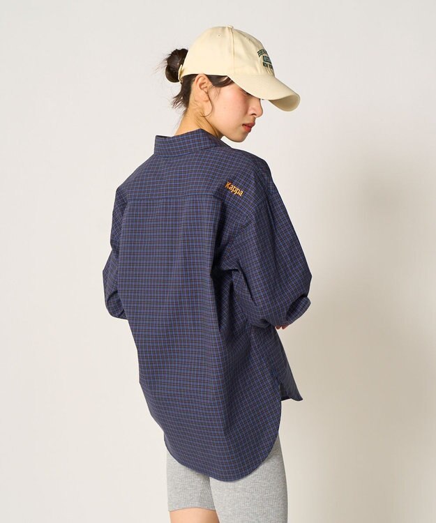 OP／FILA 【Kappa】ウェルネスクラブシャツ ネイビー