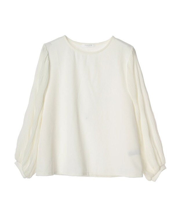 Green Parks マジョリカスリーブカットプルオーバー Off White