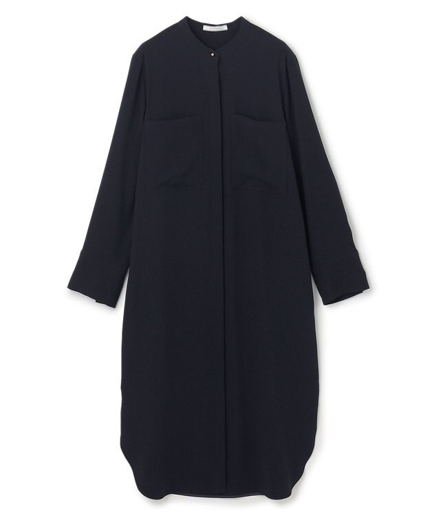 BEIGE， 【洗える】FLEUR / シャツドレス Navy