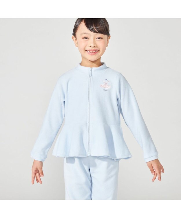 Chacott ウォームアップジャケット ベビーブルー
