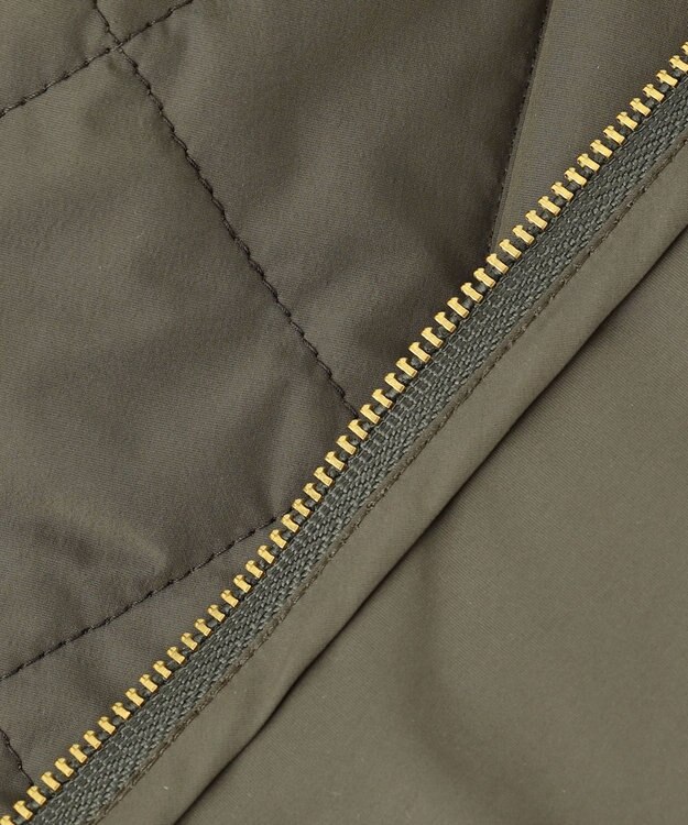 23区 L 【撥水加工/洗える】ライナー付き マルチウェイアウター カーキ系