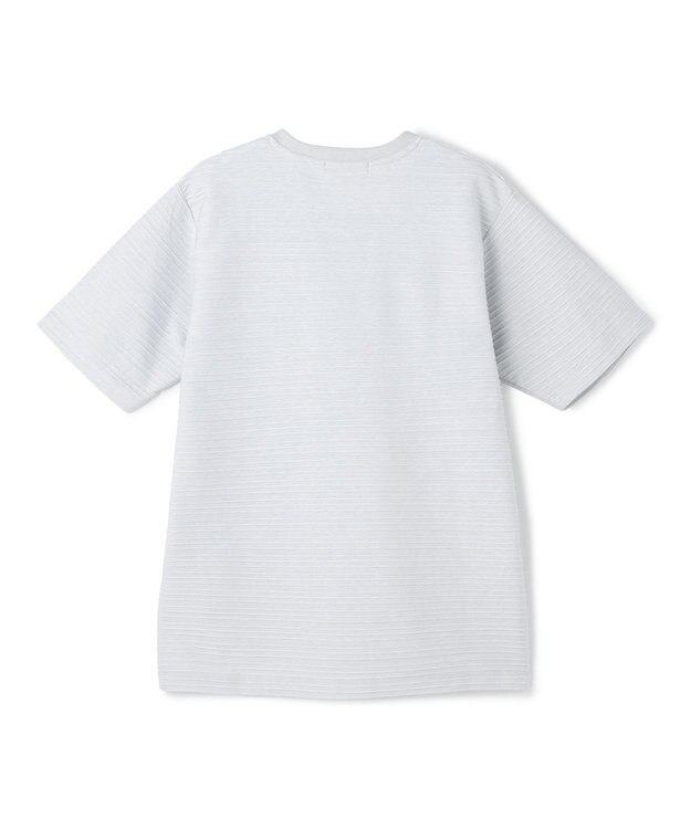 JOSEPH HOMME 【WEB・一部店舗限定】 タックボーダー　半袖カットソー ライトグレー系
