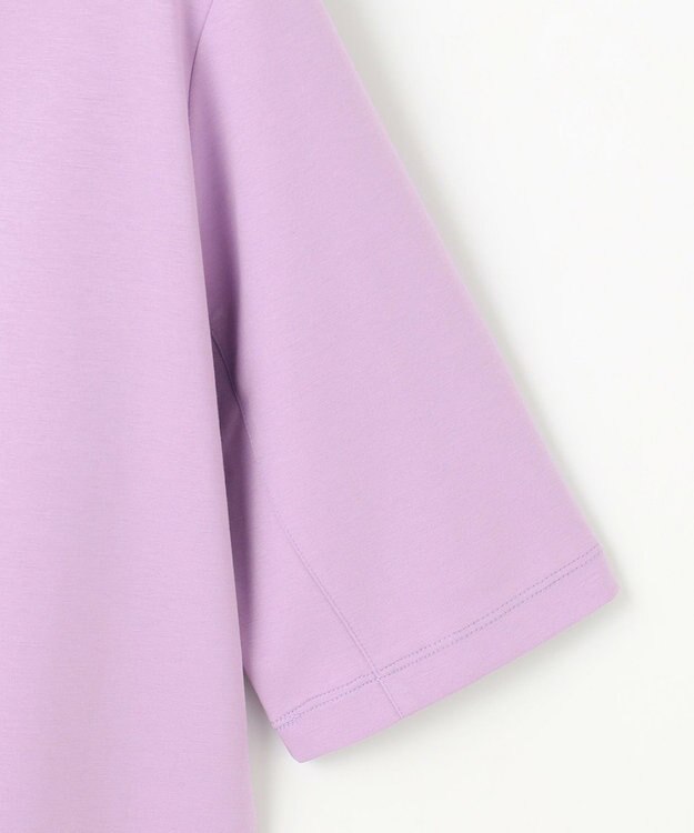 J.PRESS LADIES L TCポンチ モックネック カットソー ラベンダー系