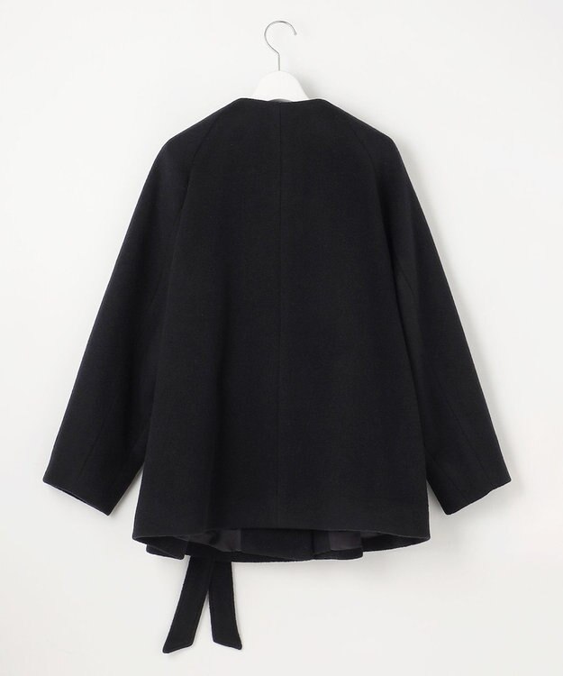 23区 S 【APPLAUDIR】エアビーバー ポンチョコート ブラック系