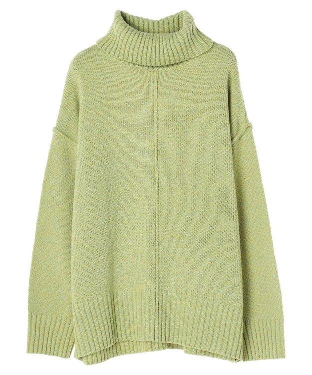 CRAFT STANDARD BOUTIQUE センタータックニットプルオーバー Light Green