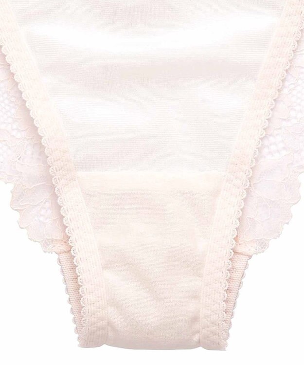 WACOAL Ｔバック ショーツ 【リボンブラ 胸もとフィットながもち】 BXD409とペア はきこみ丈あさめ バックのかぶりが広め ソング レディース PXD409 /ワコール ホワイト