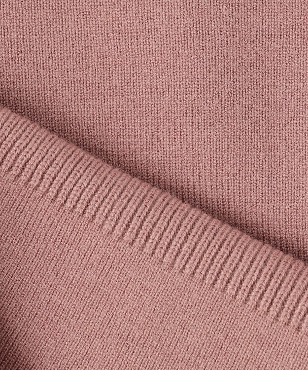 ANY KIDS 肩フリル しあわせタッチ ニット ピンク