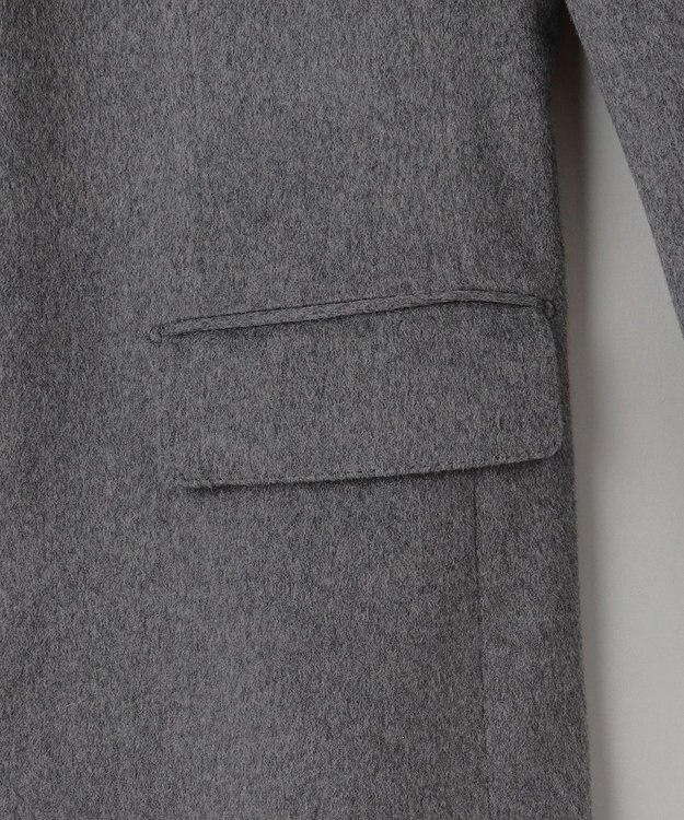 GOTAIRIKU 【MTRピュアカシミヤ】シングルブレストチェスターフィールドコート グレー系