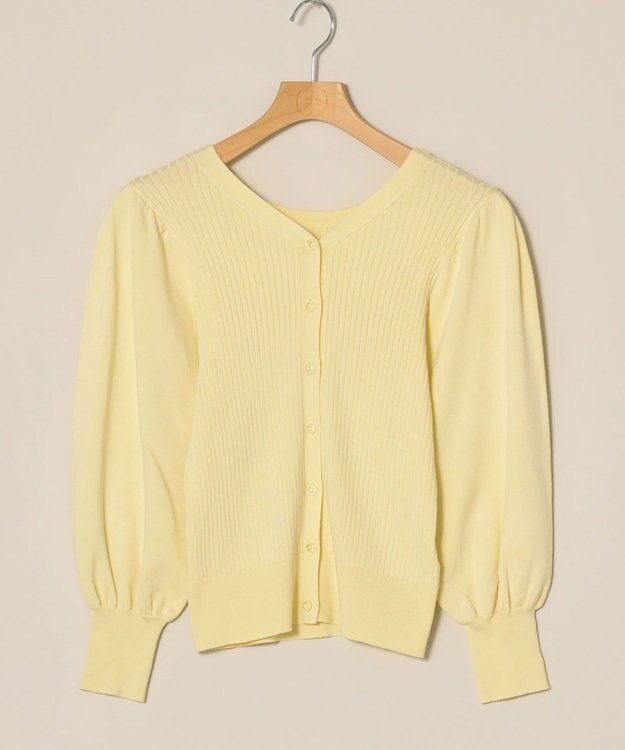 ONWARD Reuse Park 【any SiS】ニット春夏 イエロー