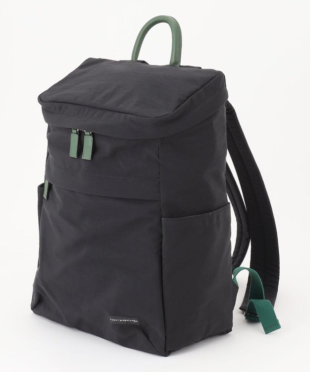 YUSHI Square - RUCKSACK  リュック【撥水/ナイロン】 ブラック