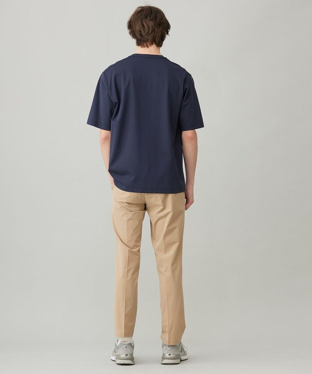 UNFILO MENS 【OCEANS 雑誌・web 掲載】スマート ストレッチ TEE【男女兼用/ギフトにもおすすめ】 ネイビー