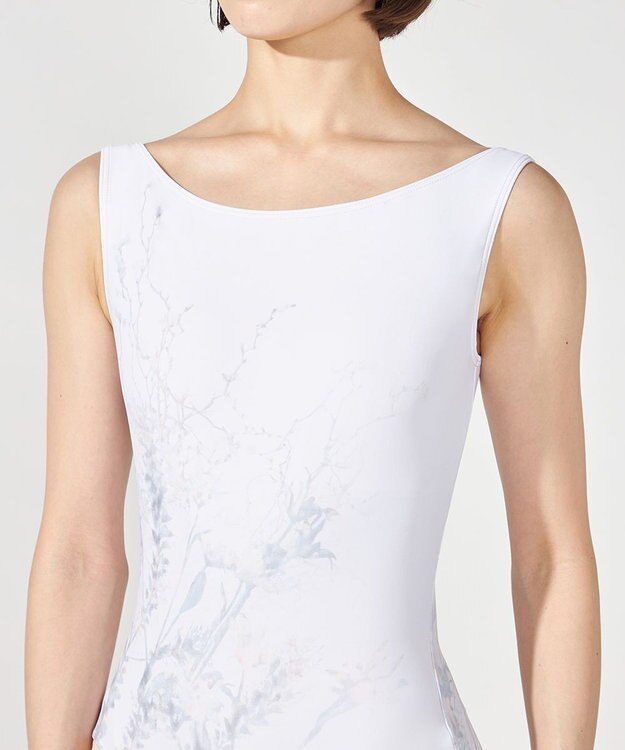 Chacott ノースリーブレオタード ホワイトＰＴ