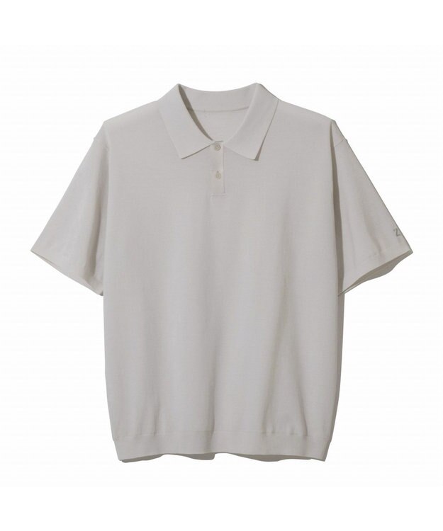 ZERO HALLIBURTON ニットポロシャツ ZHG-M5S9a 82958 ホワイト