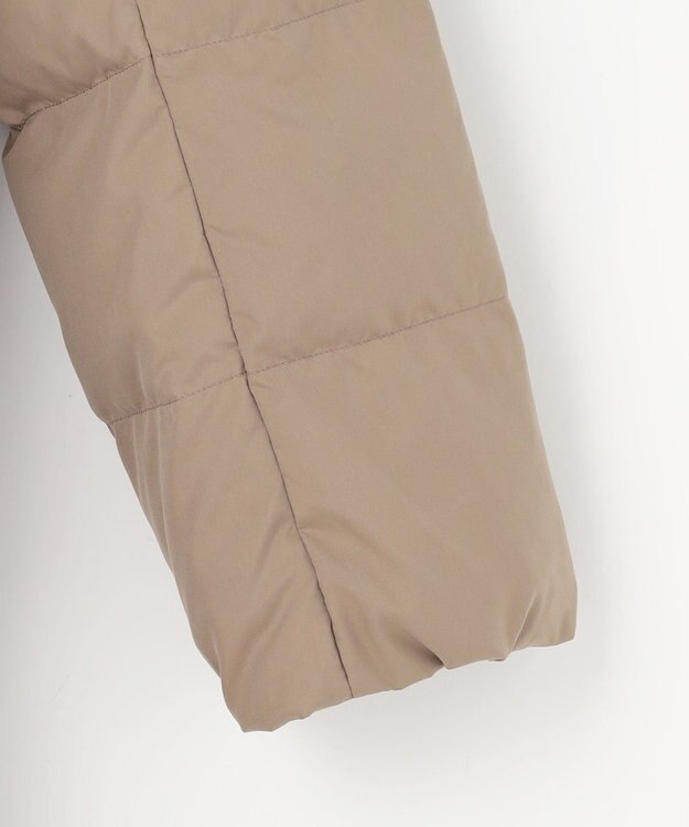 J.PRESS LADIES 【洗える・2way】タフタダウン ロング丈 コート モカ系