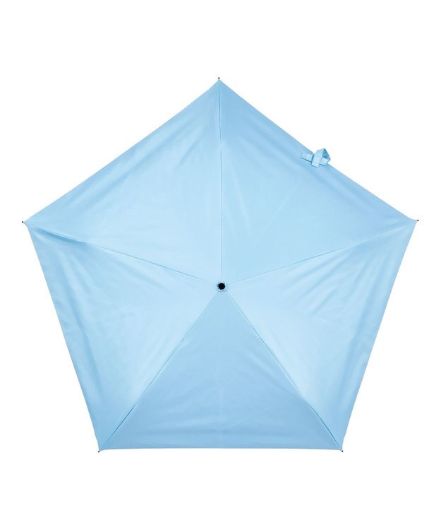 MOONBAT 【遮光100％/超軽量 /雑誌掲載】マジで軽い傘 晴雨兼用折りたたみ日傘 50cm マジカルテックプロテクション ペールスカイ