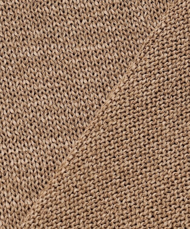 J.PRESS LADIES DRY COMFORT Vネック カーディガン ベージュ系