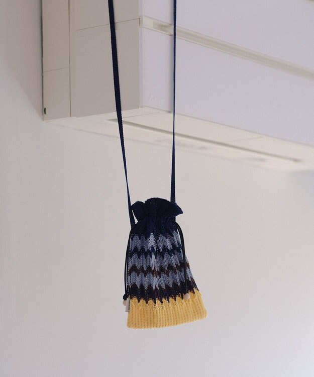 TRICOTE 【サステナブル】enショルダーバッグ 39NAVY