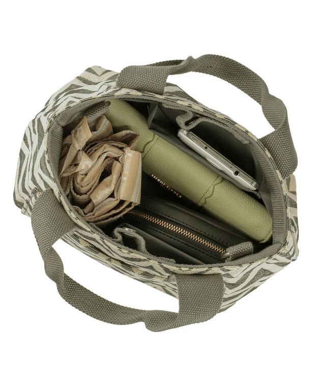 ROOTOTE 3093【ミニトート】LT.ベビールー.パターンファブリック-J 03：アロウグレー