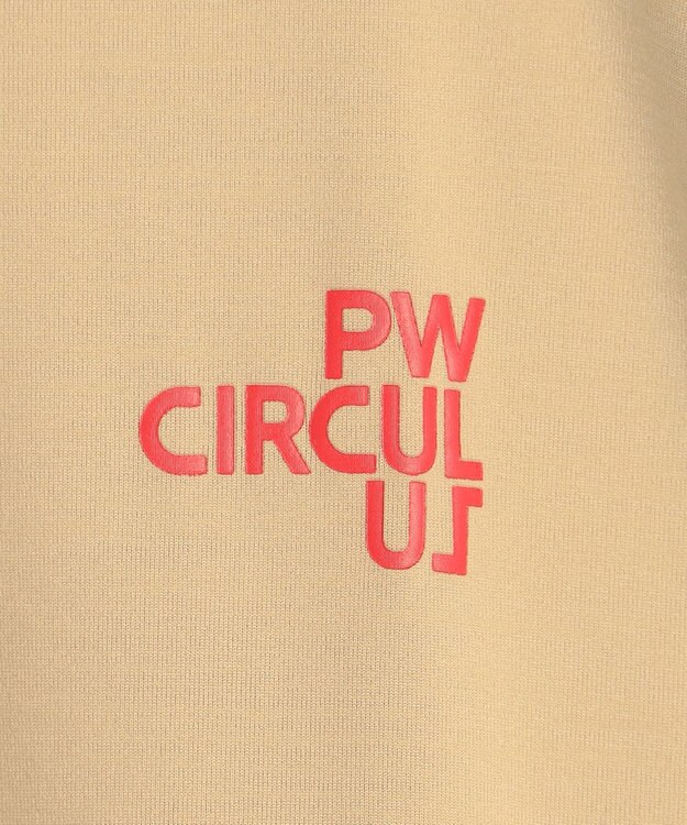 PW CIRCULUS 【MEN】ポケットモックネック ゴルフ ベージュ系
