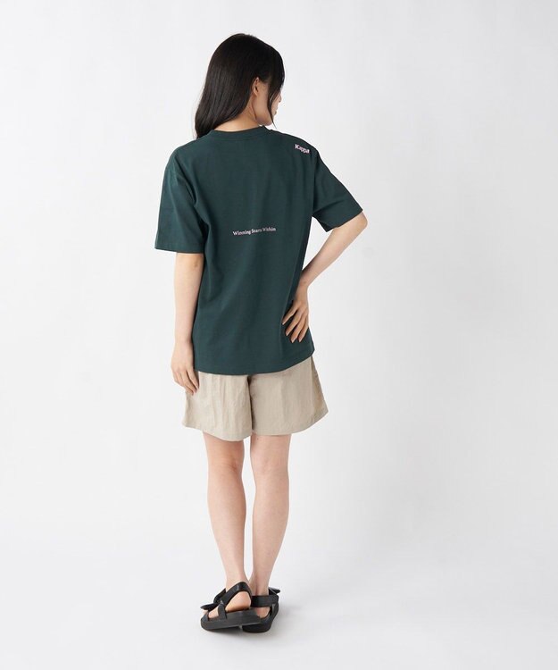 OP／FILA 【Kappa】ブランドロゴ Tシャツ グリーン